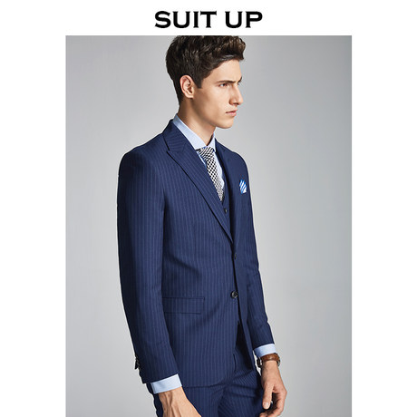 navy blue business casual