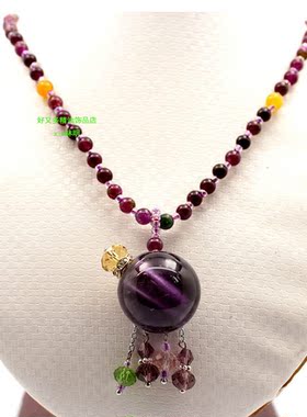 精油瓶项链琉璃女琉璃