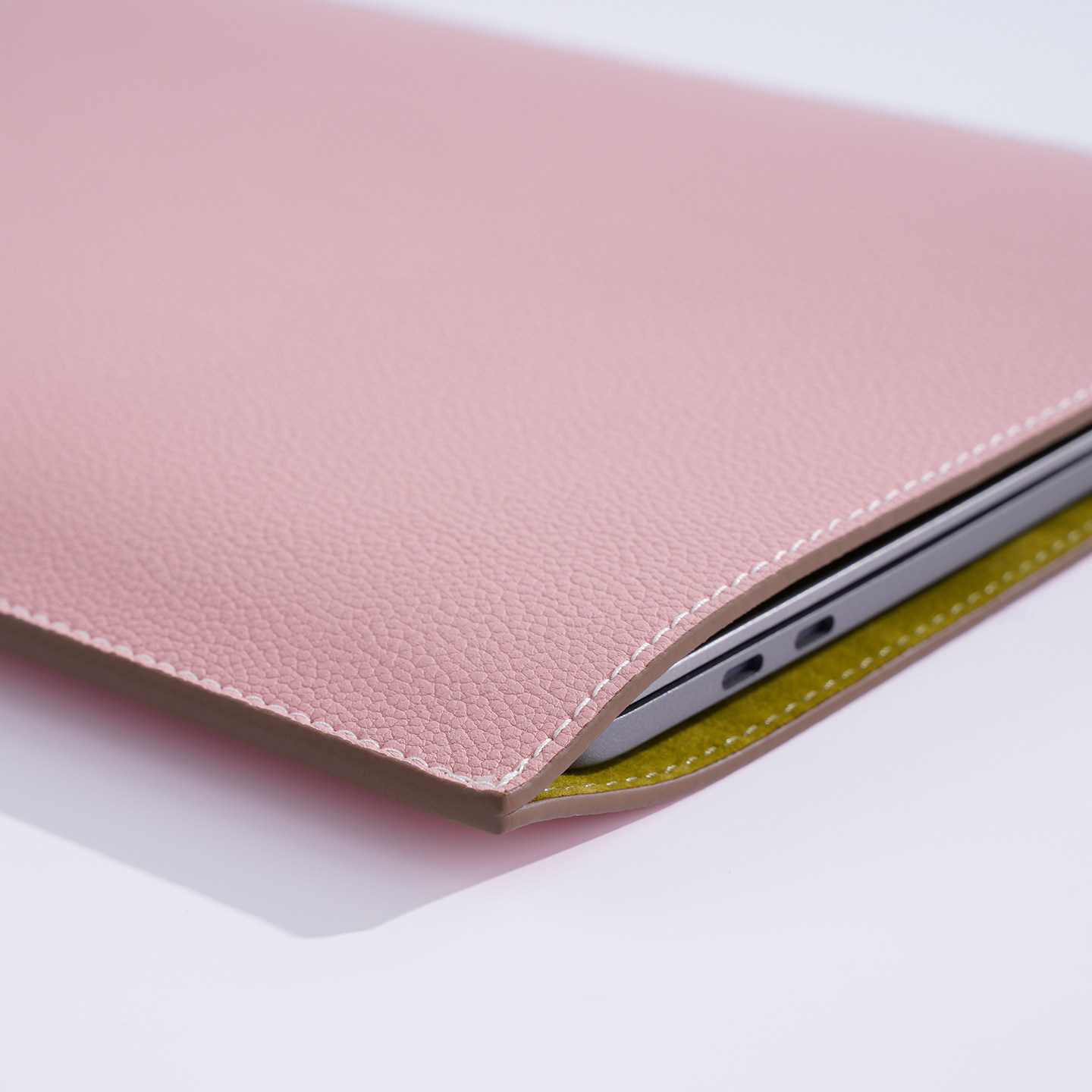 真皮笔记本电脑包超薄精巧手拿保护套商务简约电脑收纳包适用苹果笔记本内胆包MACBOOK13M3M4MATEBOOK华为,淘宝优惠券,粉丝福利购,淘宝优惠卷