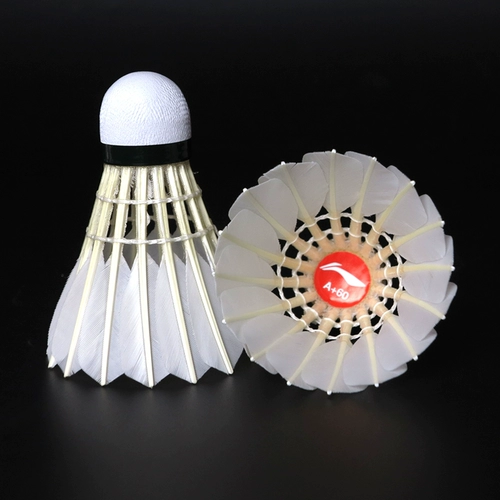 Подлинная бесплатная доставка Li Ning Badminton Training Training C20 G200 D8 D6 C30 G900 утка и гусиные перья устойчивы к биту