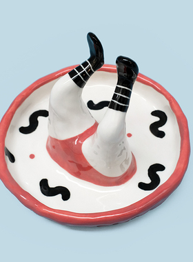 ruonanjiao设计师手作腿盘礼品