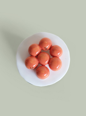 ruonanjiao家居鱼籽寿司陶瓷杯