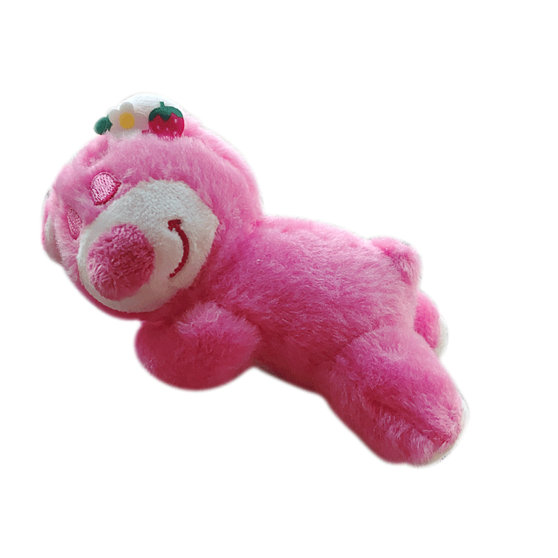 怀挡转向灯车内装饰用品摆件公仔草莓熊星黛露车载汽车雨刮器玩偶 - 图0