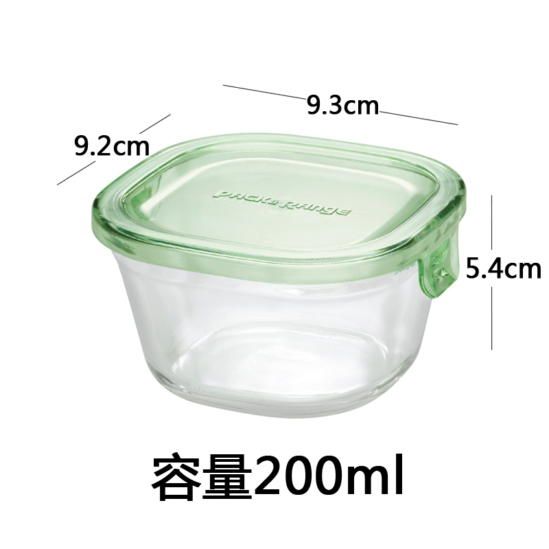 Japanese iwaki heat-resistant glass crisper