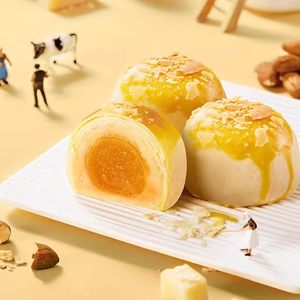 元祖蛋黄酥糕点礼盒8入食品宝宝宴伴手礼结婚喜蛋下午茶零食送礼