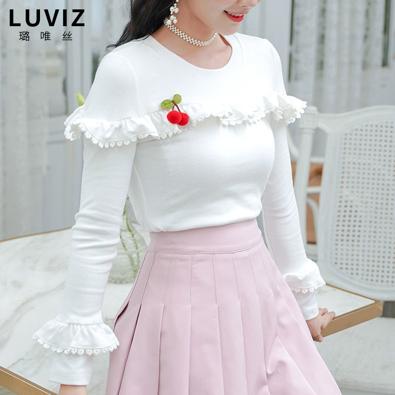 【11月1日0点开抢99元】可爱女打底衫 luvizT恤