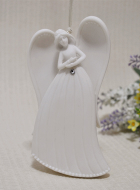 英国原单瓷器love心形圣诞树挂件