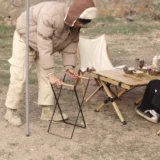 Мусорное ведро для кемпинга, креативная универсальная металлическая трубка для домашнего использования