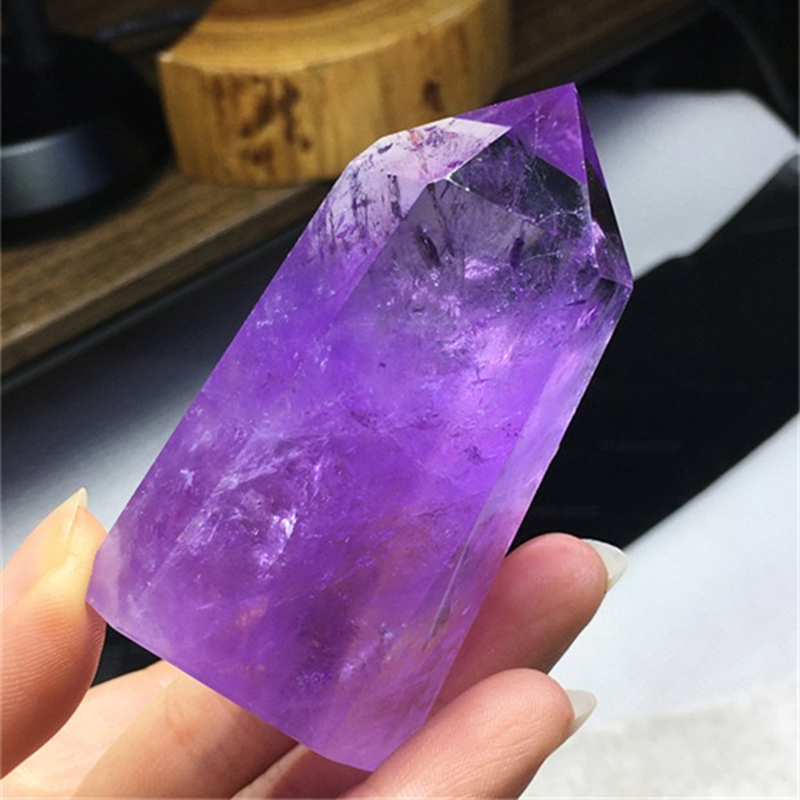 乌拉圭紫水晶柱子紫单尖柱紫黄晶彩虹原石六棱柱家居客厅装饰摆件 千耀晶品 淘优券 乌拉圭紫水晶柱子紫单尖柱紫黄晶彩虹原石六棱柱家居客厅装饰摆件 千耀晶品 淘优券