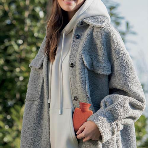 德国进口fashy迷你小号口袋冲水热水袋暖手暖宫防爆暖水袋0.3L - 图2