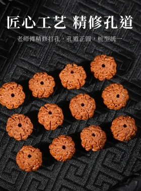 【璟宸】原皮小金刚菩提手串单圈佛珠男女手持念珠文玩手链