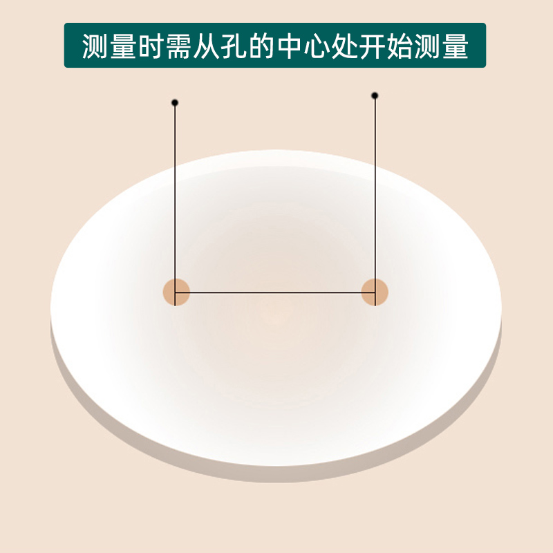 通用双孔炒菜玻璃锅盖把手顶盖提手顶帽铁锅盖铝锅盖组合盖配件 - 图0