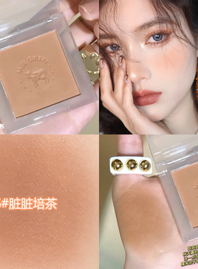 哑光裸妆胭脂小众山茶花单色腮红