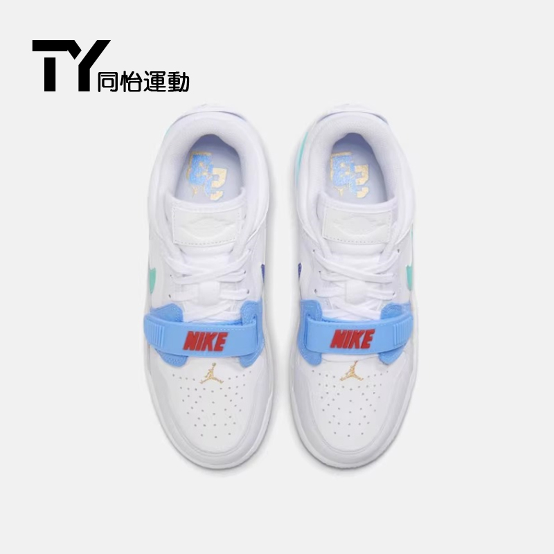 Nike/耐克jordan LEGACY 312大童女子AJ312低帮篮球鞋FN8896-131 - 图1