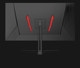 Video game monitor Ps5 dedicated game, fully equipped with 32-inch 4K144HZ game console external computer screen VRR
