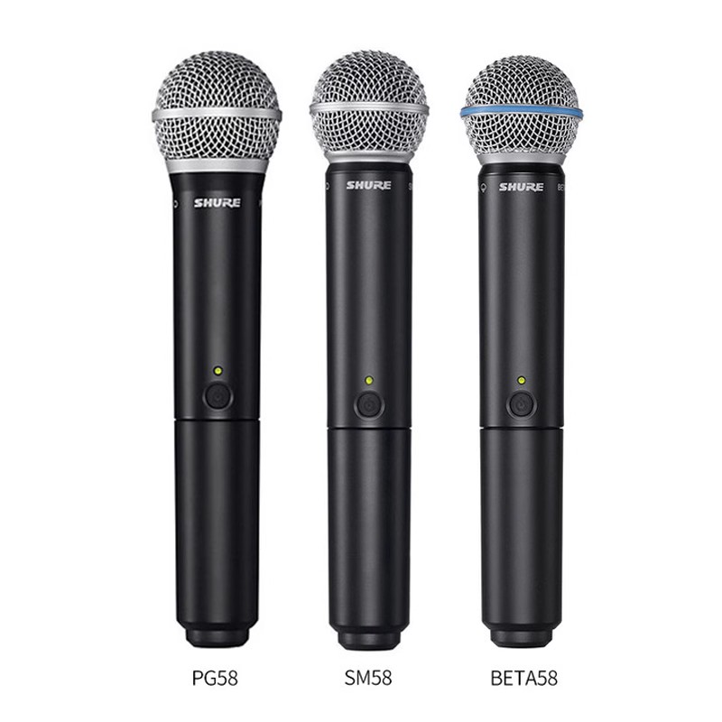 Shure/舒尔 BLX24/SM58 BLX288/B58 BETA58A无线麦克风直播K歌舞 - 图0