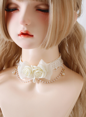 花朵仙女花嫁花系洛丽塔百搭项圈