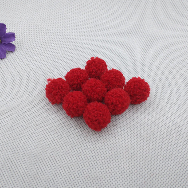 2cm泰迪球毛绒球球纯色手工diy服装辅料女儿童日韩头饰配件20个,淘宝优惠券,粉丝福利购,淘宝优惠卷