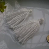 Шерстяная ткань с кисточками, подвеска, ожерелье, фонарь, 6см, 10 шт