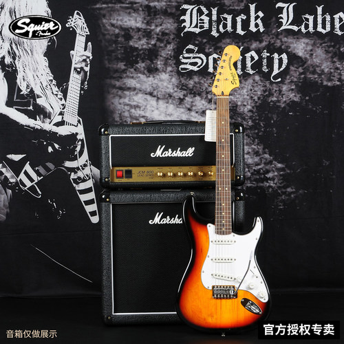 fender芬达电吉他SQUIER电吉他SQ初学者affinity CV50 60 70S入门 - 图0