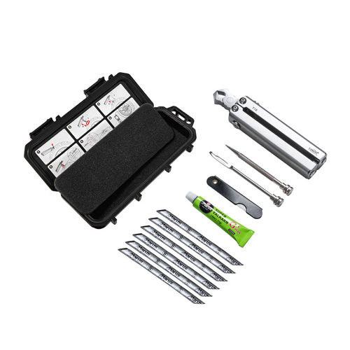 LOBOO摩托车应急补胎工具T10组合硫化补胎一体便携式补胎工具包 - 图3