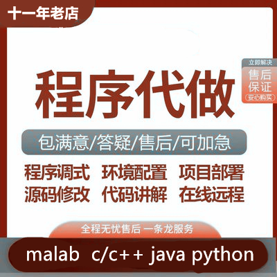 matlab程序画图代做代编代写帮做Python问题解决代码复现讲解绘 - 图3