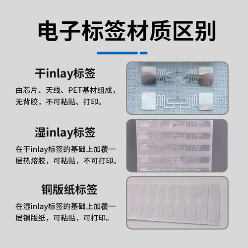 IC抗金属电子标签NFC不干胶复旦芯片13.56MHz高频防撕ICODE手机贴 - 图2