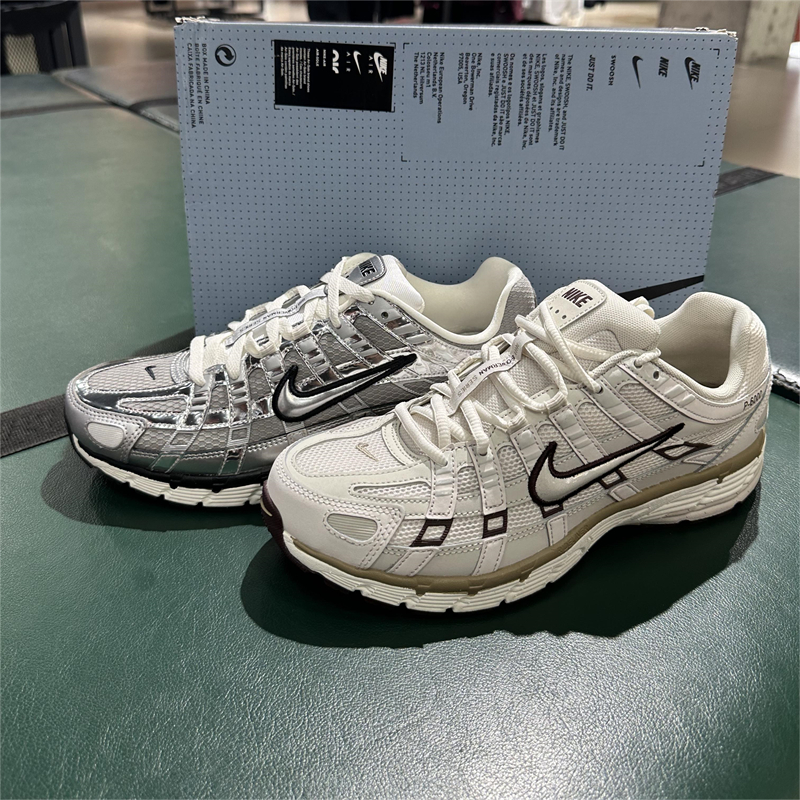 正品Nike/耐克男子运动鞋P6000春季2024新款机能风休闲跑鞋CN0149 - 图0