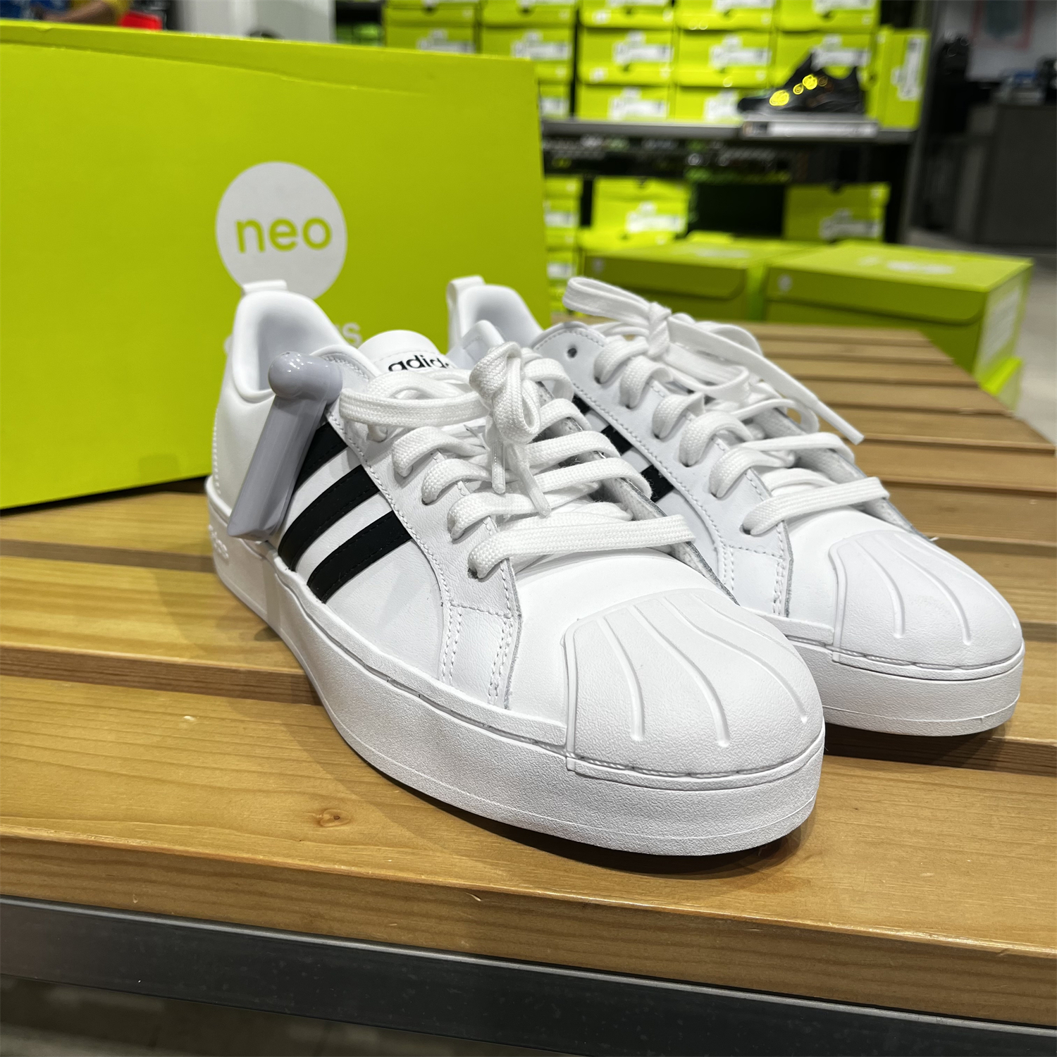 正品Adidas/阿迪达斯NEO男女情侣鞋STREETCHECK休闲鞋板鞋 GW5488 - 图1