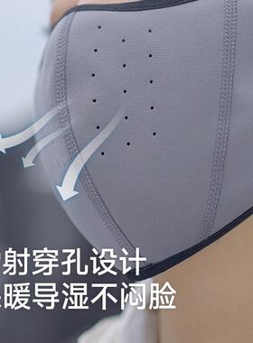 UV100加绒保暖口罩秋冬季男女
