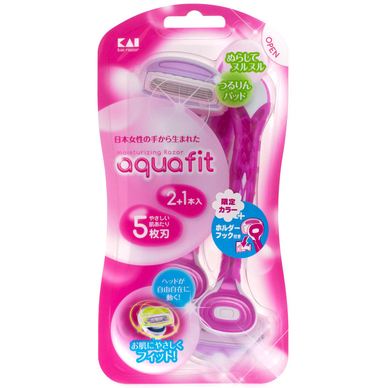 KAI日本贝印刮毛刀 手动除腋毛私处全身腿部女士专用脱毛器剃毛刀,淘宝优惠券,粉丝福利购,淘宝优惠卷