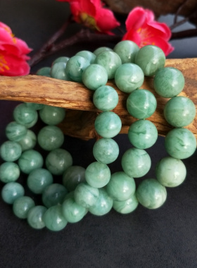 天然奶油体水晶饰品礼物单圈手串