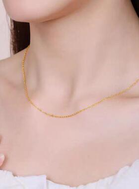 新款素链子项链锁骨链