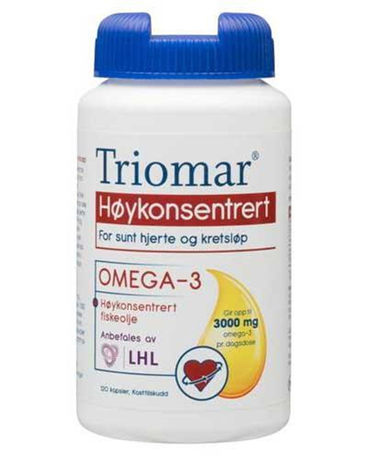 Triomar Norwegian medicine high-end high omega-3 DHA EPA fish oil  cardiovascular and cerebrovascular sap/