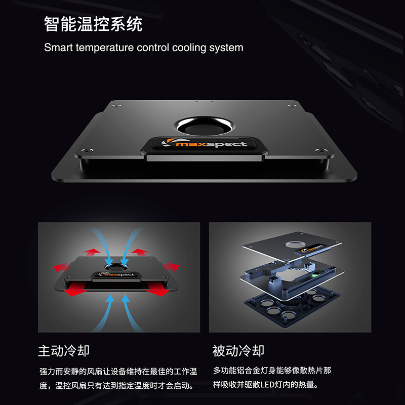 迈光启航海缸灯珊瑚灯led灯全光谱六通道海水灯wifi控制日出日落 九九水族 淘优券