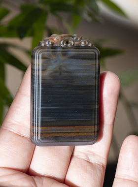 天然红玛瑙平安无事牌项链吊坠