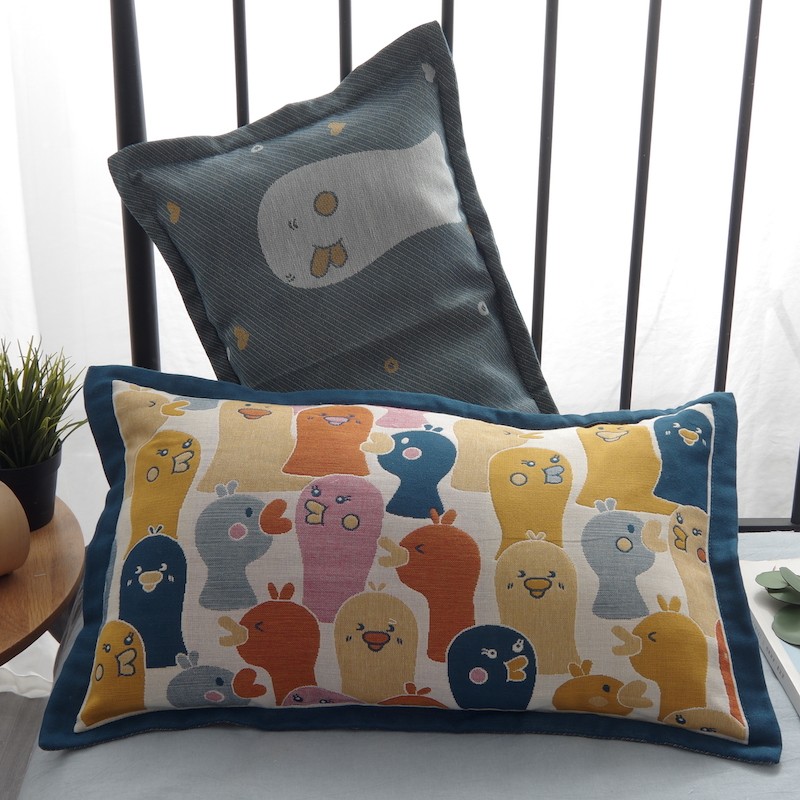 儿童枕套纯棉纱布无荧光柔软透气加厚全棉枕头套宝宝幼儿园枕芯套,淘宝优惠券,粉丝福利购,淘宝优惠卷