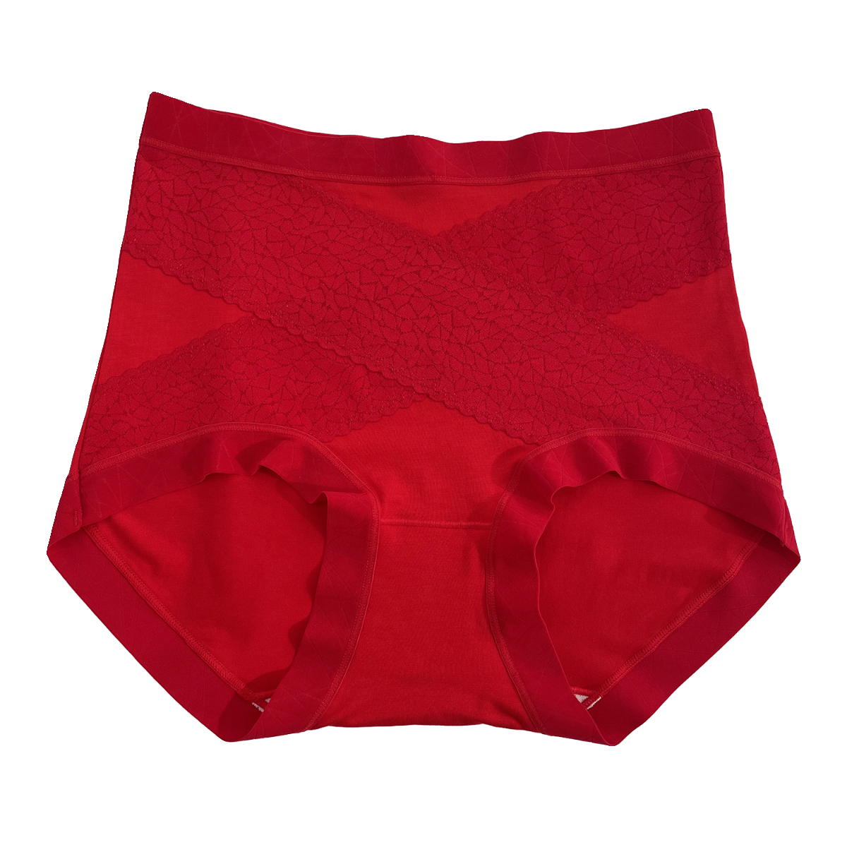 兰精莫代尔高腰交叉微收腹内裤女宽松大版舒适透气三角裤古妃2032,淘宝优惠券,粉丝福利购,淘宝优惠卷