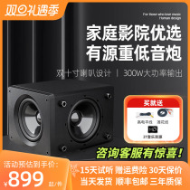 trasam full want H10B heavy moving disc double horn 10 inch active low sound gun home cinema heavy low sound gun