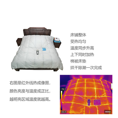睡仙1米8宽晒被机干衣机速干衣烘干机暖被机烘被机除螨杀菌消毒 - 图3