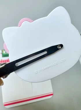 满38元包邮正品hellokitty刘海无痕夹AB钻凯蒂猫少女侧边夹