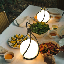 Miroland Outdoor Lamp Courtyard Lamp Charging Camping Light Balcony Garden Arrangement Atmosphere Light Table Light Hand Drop Lamp