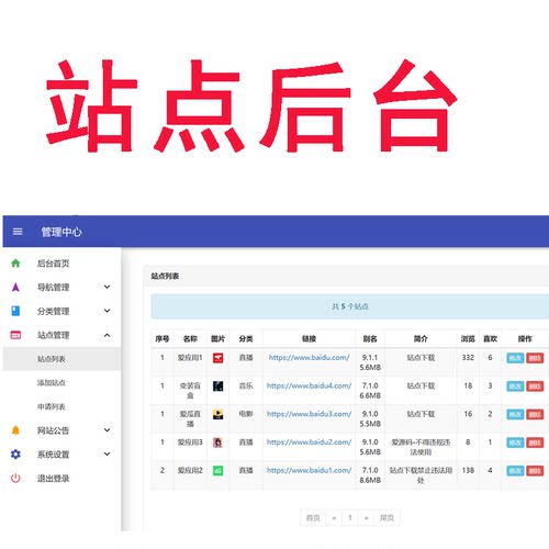 导航cpa引导cps业务app应用下载网站单页面源码定制搭建设开发b8 - 图0