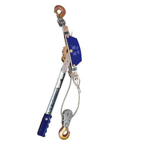 邦强牌双钩紧线器拉紧器2吨3吨4吨钢丝绳牵引器电力手扳紧绳器 - 图3