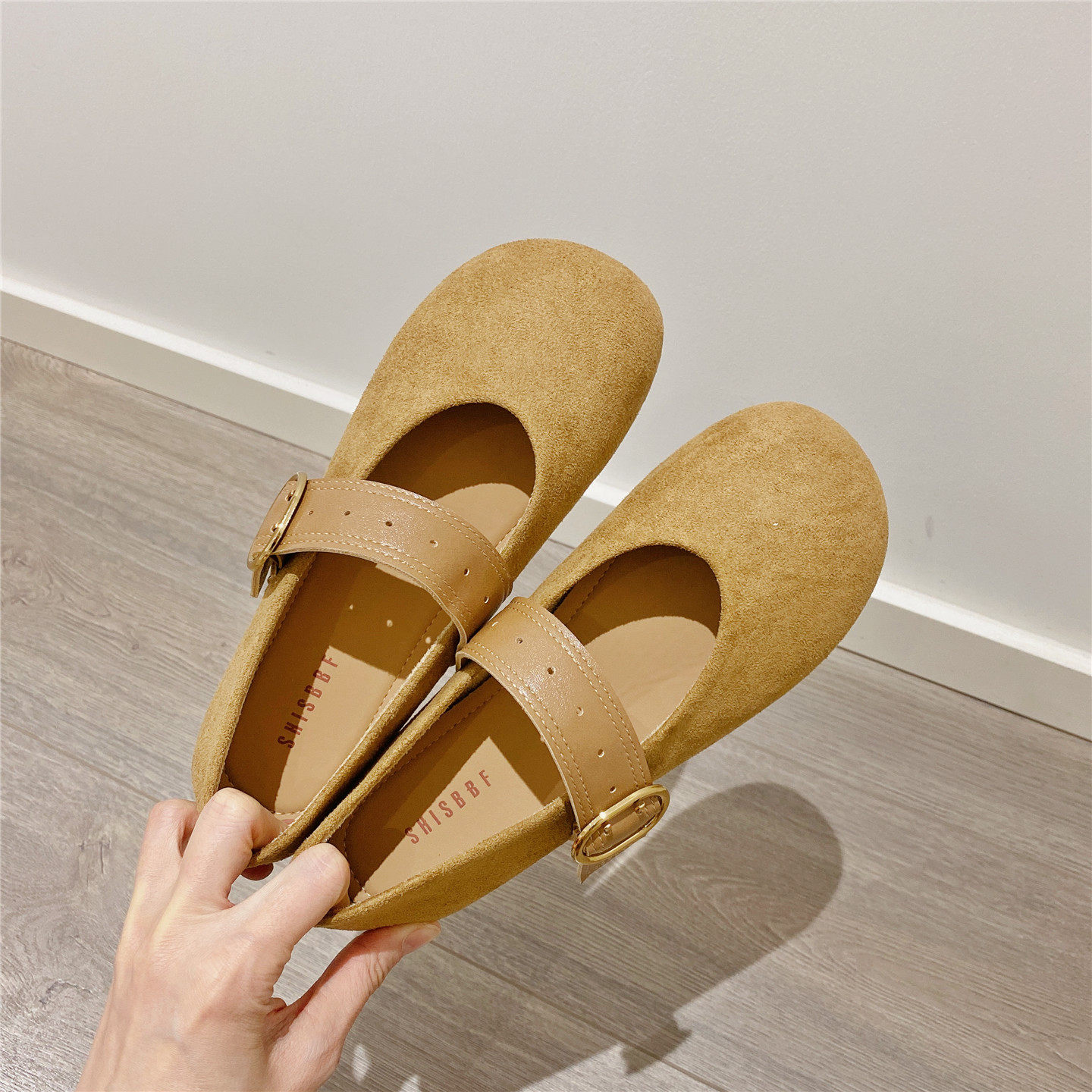 勃肯鞋搭扣平底英伦风浅口单鞋女乐福鞋2026春季新款软底豆豆鞋女,淘宝优惠券,粉丝福利购,淘宝优惠卷