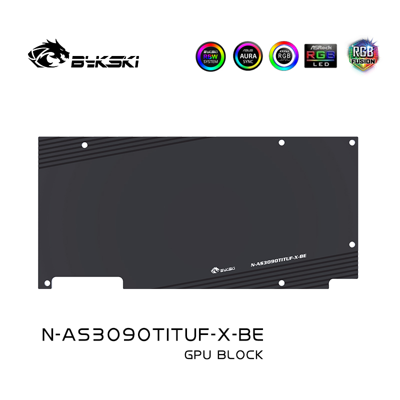 Bykski N-AS3090TITUF-X 显卡水冷头华硕猛禽 3090TI-O24G-GAMING - 图1