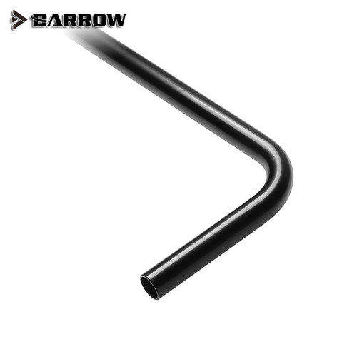 Barrow14MM直管 预弯90度紫铜管 黑色水冷金属管TB14-490 TSWB-14 - 图3