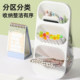 Transparent oblique pen holder large capacity students and children
