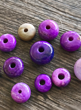 皇家紫舒俱来苏纪石平安扣