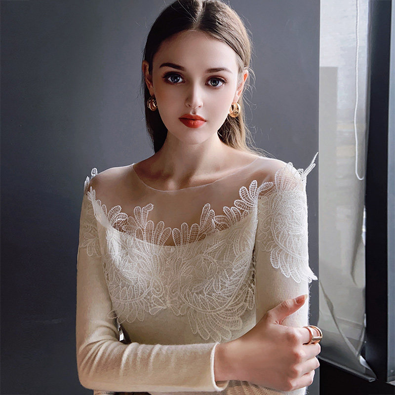 粉红大布娃娃全羊毛打底性感羊毛衫 粉红大布娃娃毛针织衫